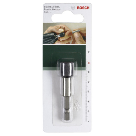 Porte-embout magnétique Bosch 59 mm pour outils électroportatifs