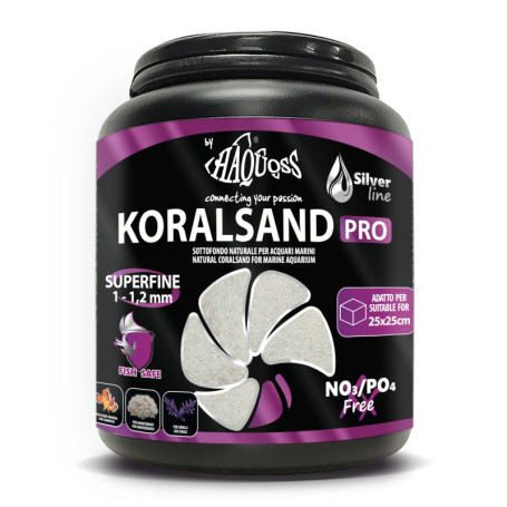 Sable Koral Super Fin Aquarialand pour Aquariums