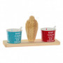 Set de Verres DKD Home Decor Pin Vaisselle (5 pcs) 26,99 €