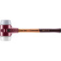 Maillet Simplex 3037 en TPE avec Manche en Bois - 80 mm