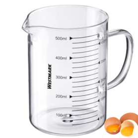 Gobelet Doseur en Verre Westmark - 0,5 L pour Ingrédients de Cuisine