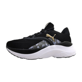 PUMA Softride Mayve Bloom - Chaussures de Course Femme Noir Rose Gold