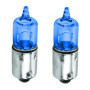 Ampoules BA9S 12V 10W Bleues Angel Eyes pour Voiture et Moto - Lot de 2