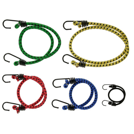 Kerbl Lot de 10 Crochets Extenseurs Multicolores - 2 à 75 cm