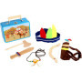 Set d'Indien Small Foot avec Hache, Couteau, Arc et Flèche pour Enfants