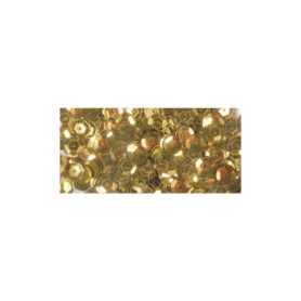 Lot de Paillettes Sequin Brillantes Or Jaune - 4000 pièces