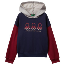 Sweat à Capuche Multicolore pour Enfant - United Colors of Benetton