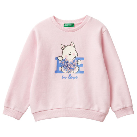 Sweat à Capuche Fille United Colors of Benetton - Confort et Style