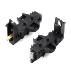 Lot de 2 balais de charbon avec support pour moteurs AEG Electrolux