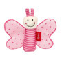 Hochet Papillon Rose Sigikid pour Bébé - Jouet d'Éveil Doux