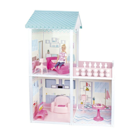 Maison de Poupées City Life avec Accessoires - ODS TOYS