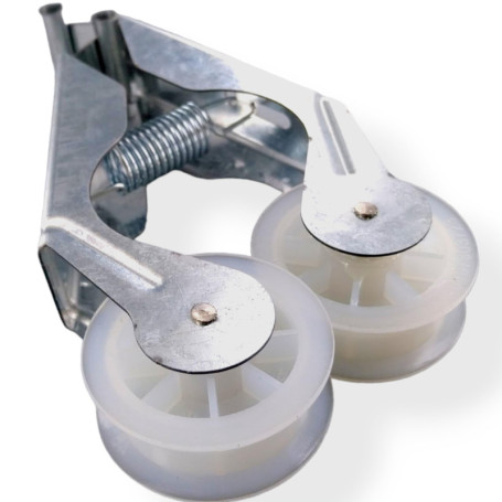 Galet Tendeur avec Support pour Sèche-Linge Whirlpool et Bauknecht