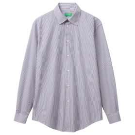 Chemise en Coton Organique Blanc - United Colors of Benetton - XL Homme