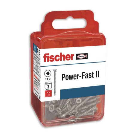 Vis Fischer FPF-ST 3,0x25 A2F - Lot de 25