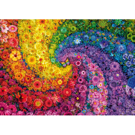 Puzzle Floraux Colorés 2000 Pièces - Schmidt Spiele
