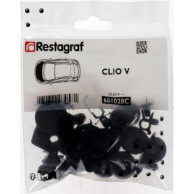 Kit Complet de Fixations pour Capot CLIO V - Restagraf