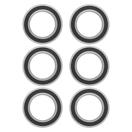 Lot de 6 Roulements à Billes 6906-2RS Double Étanchéité 30x47x9 mm