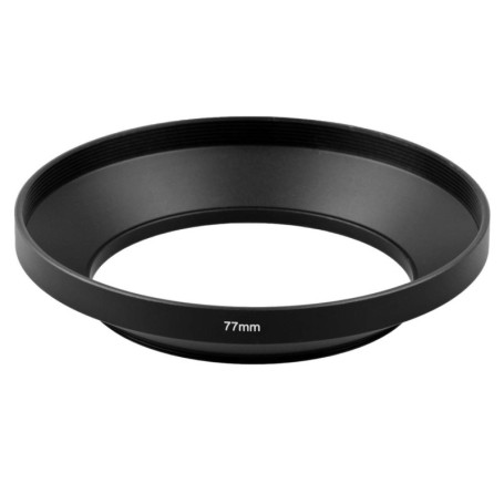 Pare-soleil d'objectif grand angle en aluminium 77 mm - ayex