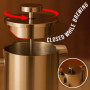 Cafetière à Piston Isotherme Red Ember en Acier Inoxydable - 1 L