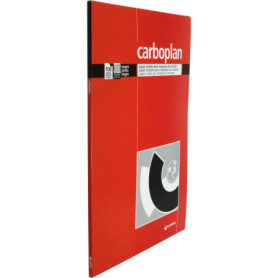 Boîte de 100 Feuilles de Papier Carbone Noir pour Machine à Écrire - Grafoplás