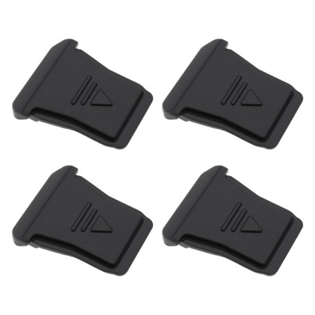 Lot de 4 Capuchons de Protection pour Griffe Porte-Accessoire Canon