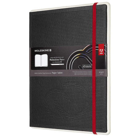 Carnet Numérique Moleskine Adobe Creative Cloud - Très Grand Format Noir 19 x 25 cm
