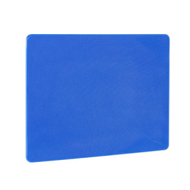Planche à Découper HENDI en Plastique Bleu - Double Face Lisse, Conforme HACCP