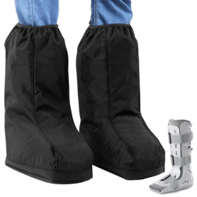 Housses de Bottes de Marche IMPRESA - Protection Imperméable pour Chaussures Orthopédiques