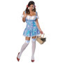 Costume officiel de Dorothy du Magicien d'Oz pour adulte - Taille M - Bleu