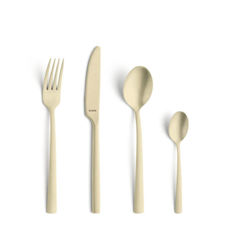 Ménagère 16 Pièces Amefa PVD Champagne - Élégance et Praticité