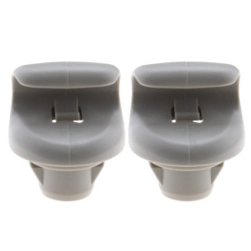 Lot de 2 Clips de Remplacement pour Pare-Soleil Nissan eMagTech