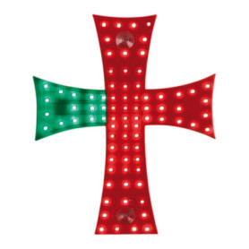 Éclairage LED Intérieur Rouge et Vert Lampa 96975 pour Véhicules