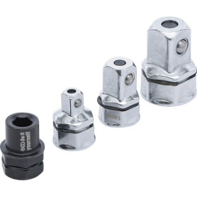Jeu d'Adaptateurs Industriels BGS pour Clés à Cliquet - 4 Pièces