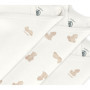 Lot de 3 bodies croisés manches longues en coton pour bébé - Petit Bateau