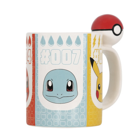 Mug 3D Pokéball Pokémon par ABYSTYLE - 460ml