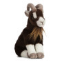 Peluche Chèvre Brune Living Nature - 20 cm de Réalisme