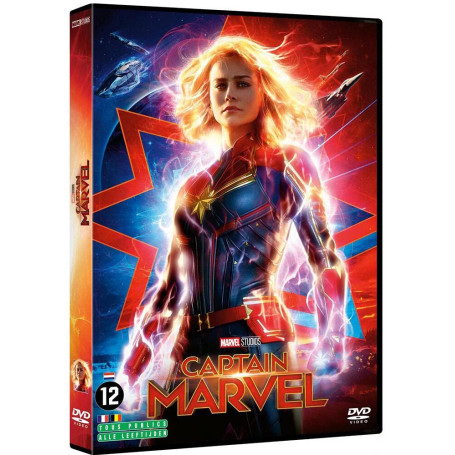 Captain Marvel - Film DVD avec Brie Larson
