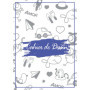 Cahier de Dessin A4 pour Garçons - 120 Pages Blanches