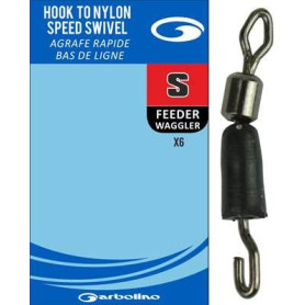 Agrafe Rapide Bas De Ligne Garbolino pour Pêche Sportive