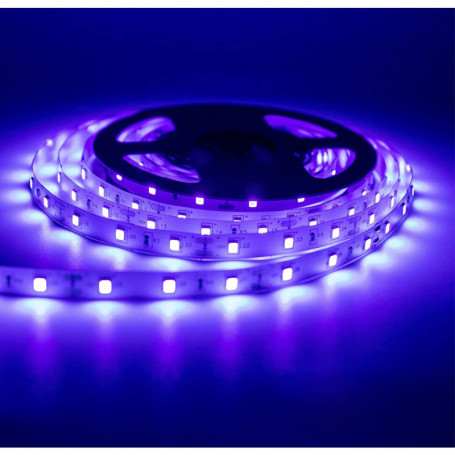 Bande LED Noire Flexible BAOMING 5M avec Alimentation 395nm