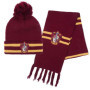 Ensemble Chapeau et Écharpe Gryffondor Harry Potter pour Enfants
