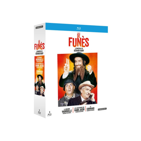 Coffret Blu-ray 2023 : Les Meilleurs Films de Louis de Funès