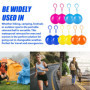 Lot de 10 ponchos de pluie imperméables WIYETY pour adultes - Protection colorée et portable