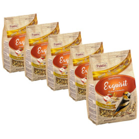 Fidelio Nourriture Premium pour Oiseaux Sauvages - 5 x 750 g