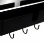 Portemanteau DKD Home Decor Noir Métal (40 x 9 x 72 cm) 129,99 €