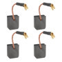 Lot de 2 Paires de Balais de Charbon pour Meuleuse d'Angle - Compatible DeWalt
