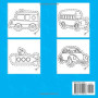 Livre d'Activités Découpage et Coloriage pour Enfants - Véhicules à Découper