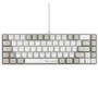 Clavier Gamer The G-Lab Keyz Hydrogen 60% - Compact et Silencieux avec Rétroéclairage Multicolore