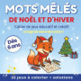 Cahier de Mots Mêlés de Noël et Hiver pour Enfants 6-8 ans