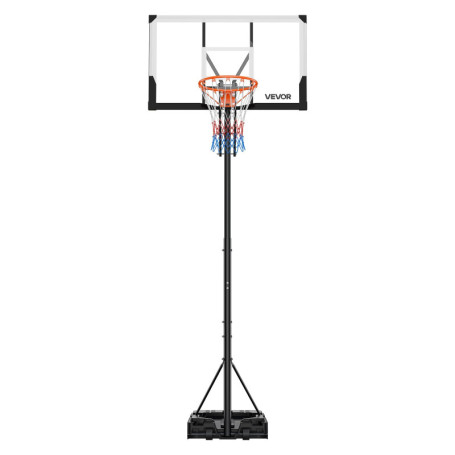 Panier de Basket-Ball Portable VEVOR avec Hauteur Réglable et Roues